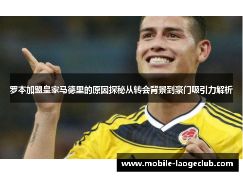 罗本加盟皇家马德里的原因探秘从转会背景到豪门吸引力解析 罗本加盟皇家马德里的原因探秘从转会背景到豪门吸引力解析