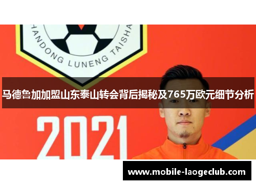 马德鲁加加盟山东泰山转会背后揭秘及765万欧元细节分析