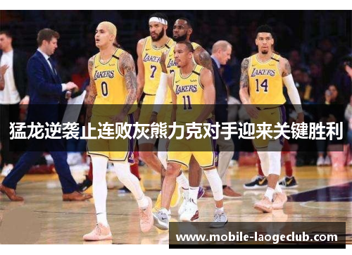 猛龙逆袭止连败灰熊力克对手迎来关键胜利