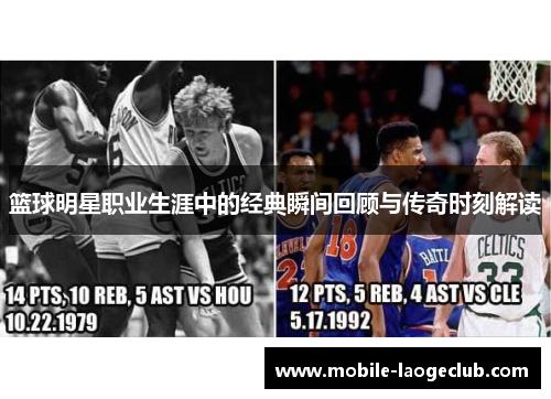 篮球明星职业生涯中的经典瞬间回顾与传奇时刻解读
